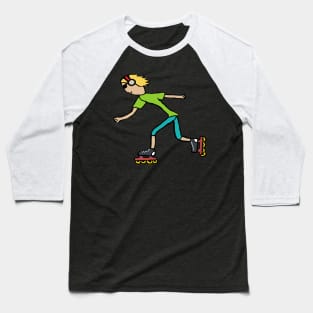 Rollerblading Baseball T-Shirt